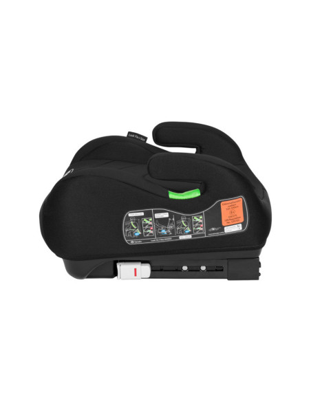 BN-LO-LUUK_FIX_I-SIZE_BLACK_CARBON,Lionelo - Inaltator auto, Luuk Fix, Instalare cu sistem Isofix si centura de prindere, Cu buz