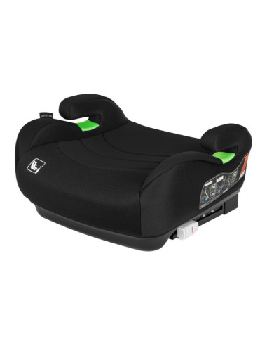 BN-LO-LUUK_FIX_I-SIZE_BLACK_CARBON,Lionelo - Inaltator auto, Luuk Fix, Instalare cu sistem Isofix si centura de prindere, Cu buz