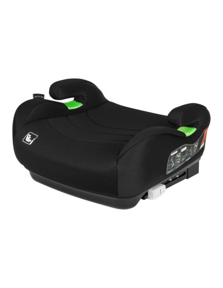 BN-LO-LUUK_FIX_I-SIZE_BLACK_CARBON,Lionelo - Inaltator auto, Luuk Fix, Instalare cu sistem Isofix si centura de prindere, Cu buz