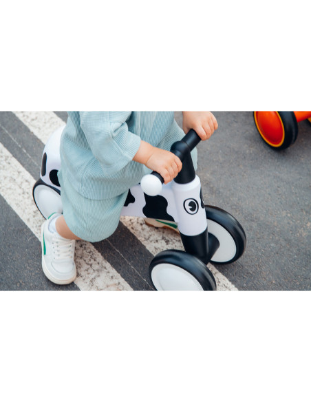 BN-LOE-SAMMY_WHITE,Lionelo - Bicicleta fara pedale, Sammy, Cu 4 roti, Din spuma EVA, Stabila, Manere moi, antiderapante, 12- 36 