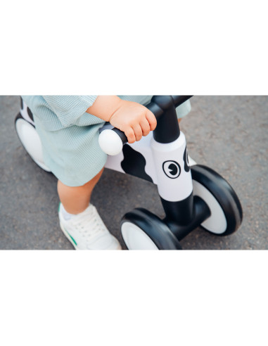 BN-LOE-SAMMY_YELLOW_HONEY,Lionelo - Bicicleta fara pedale, Sammy, Cu 4 roti, Din spuma EVA, Stabila, Manere moi, antiderapante, 