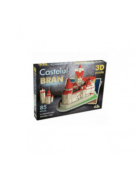 Puzzle 3D Noriel, Castelul Bran, 91 piese Puzzle 3D Noriel, Castelul Bran, 91 piese
