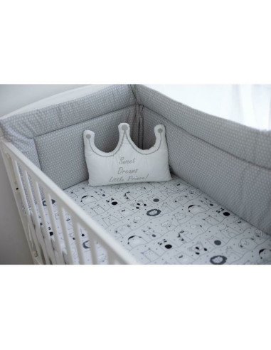 BN-50122,Saltea pliabila pentru patut, Cu husa detasabila din bumbac, Pentru patut de dimensiunea 120x60 cm, Bubaba, Animal King