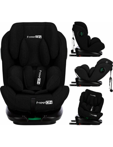 BN-48914,Scaun auto pentru copii, Ultima, Nastere - 150 Cm/ 0 - 12 ani, Rotire 360 grade, Tehnologie Isofix I-Size si Top Tether