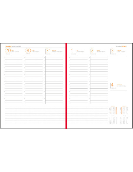 EGOLUXVL6,Agenda a4 saptamanala gri 2024 lux ego