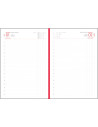 EGOBASICCS11,Agenda a5 zilnica rosie 2024 basic ego