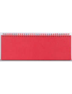 EGOBREFCH11,Planner birou 30 x 10 rosu 2024 hartie ivory bref ego