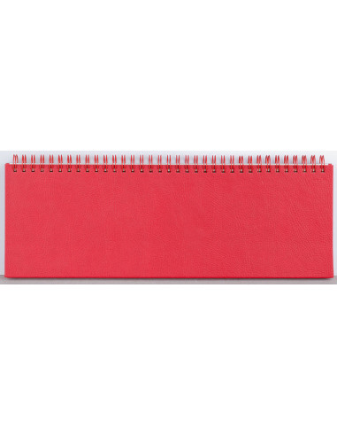 EGOBREFCH11,Planner birou 30 x 10 rosu 2024 hartie ivory bref ego