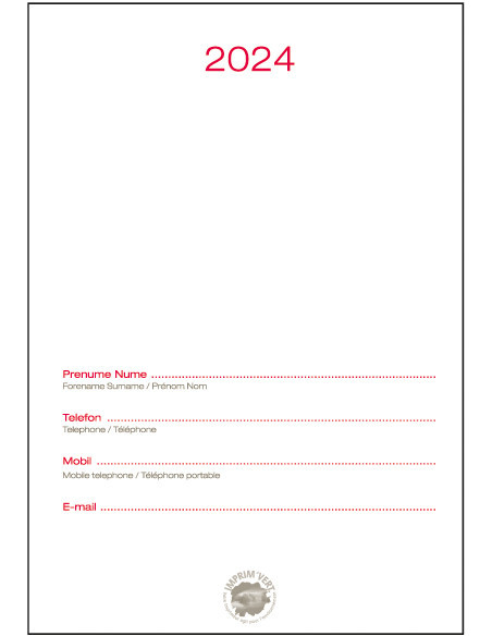 EGOCAPRIPC4,Agenda a5 zilnica bordo 2024 capri ego