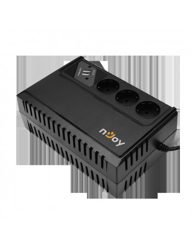 UPS nJoy Renton 650 USB, 650VA/360W, 3 Prize Schuko cu UPS nJoy Renton 650 USB, 650VA/360W, 3 Prize Schuko cu