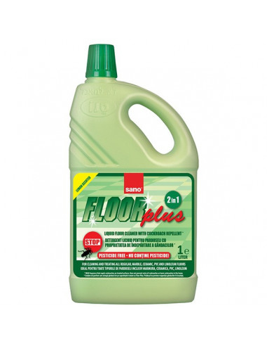 Detergent insecticid pardoseli SANO Floor Plus, 1l,S171214000