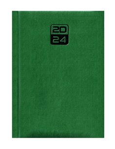 2024-9493690,Agenda datata Tucson 2024 ro A5, 352 pagini, coperta buretata, Verde
