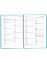 2024-9493680,Agenda datata Tucson 2024 ro A5, 352 pagini, coperta buretata, Caramiziu