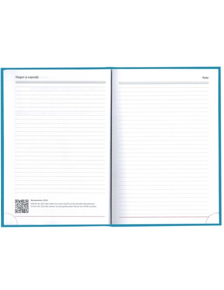 2024-9493680,Agenda datata Tucson 2024 ro A5, 352 pagini, coperta buretata, Caramiziu