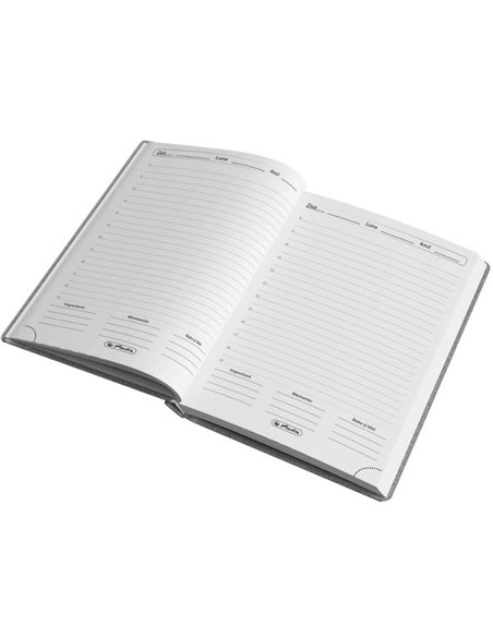 2024-9479810,Agenda nedatata A5 224 pagini, Albastru