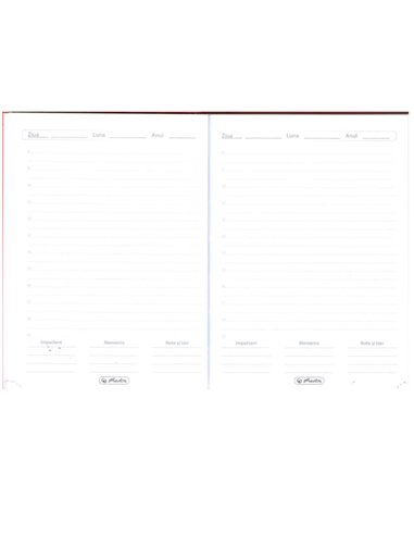 2024-9491030,Agenda nedatata A6 352 pagini culoare magenta