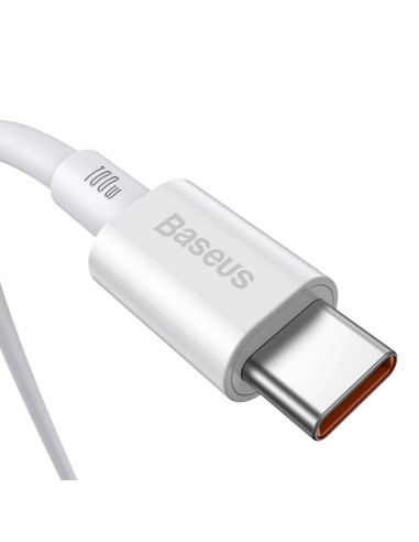 CATYS-B02,CABLU alimentare si date Baseus Superior, Fast Charging Data Cable pt. smartphone, USB Type-C la USB Type-C 100W, 1m, 
