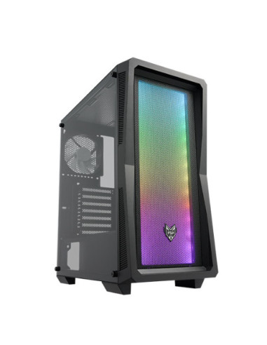 CMT212A,CARCASA FORTRON Middle Tower, ATX, "CMT212A", fara sursa, sticla securizata, fan x 4, USB 3.0 x 2, USB 2.0 x 1, HD Audio