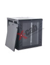 Xcab-18U60S.9004,Cabinet metalic de perete 19”, tip rack wallmount, 18U 600x600 mm, Xcab S Negru "Xcab-18U60S.9004"