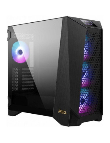MEG PROSPECT 700R,MSI MEG PROSPECT 700R Case E-ATX up to 310mm x 304.8mm ATX mATX 4.3inch Touch Panel Support with A-RGB fans "M