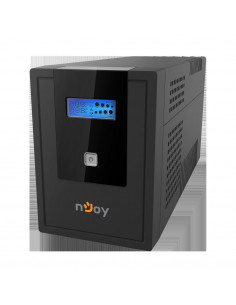 UPS nJoy Cadu 1500, 1500VA/900W, Afisaj LCD cu ecran tactil, 4 2