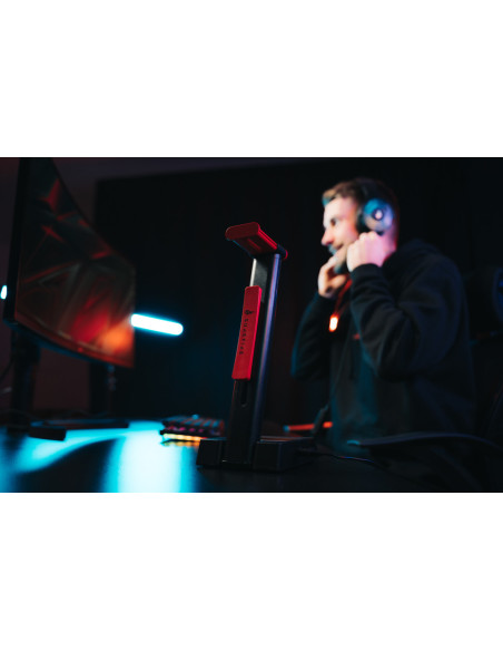 48847,Stand casti SureFire by Verbatim Vinson N2 Dual Balance, RGB LED, USB, Negru