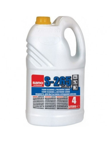 Detergent pardoseli cu ceara, 4L, SANO Floor Cleaner