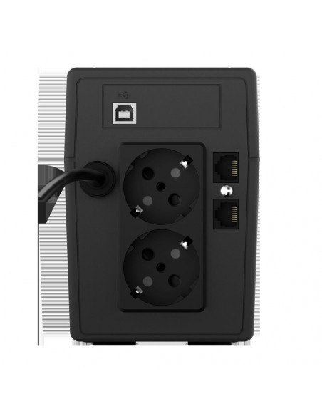 UPS nJoy Cadu 850, 850VA/480W, Afisaj LCD cu ecran tactil, 2 x