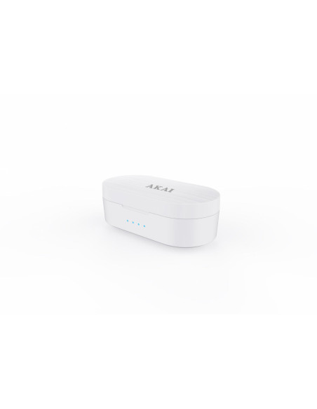 BTE-J10W,Casti Akai BTE-J10W wireless, alb "BTE-J10W" (timbru verde 0.8 lei)