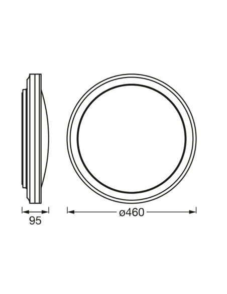 000004058075573833,SMART WIFI ORBIS CIRCLE460 RGBTW BKLEDV "000004058075573833" (timbru verde 4.00 lei)