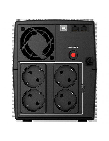 UPS nJoy Keen 1000 USB UPLI-LI100KU-CG01B Capacity 1000 VA /