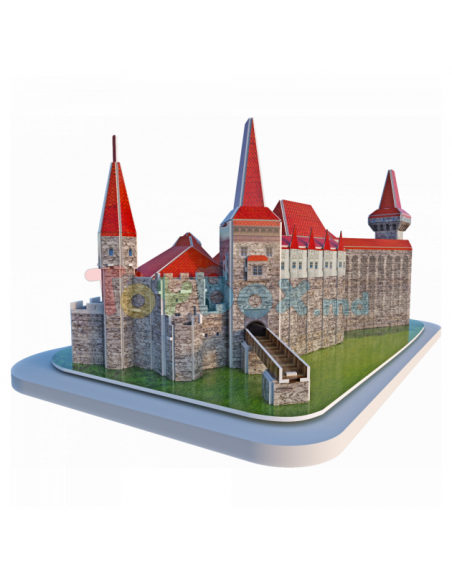 Puzzle 3D Noriel, Castelul Huniazilor,67 piese,NOR3522