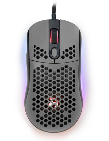 AZ-FAVO-BKGY,Mouse Optic Arozzi FAVO RGB, USB, Grey