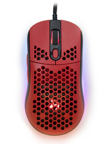 AZ-FAVO-BKRD,Mouse Optic Arozzi FAVO RGB, USB, Rosu