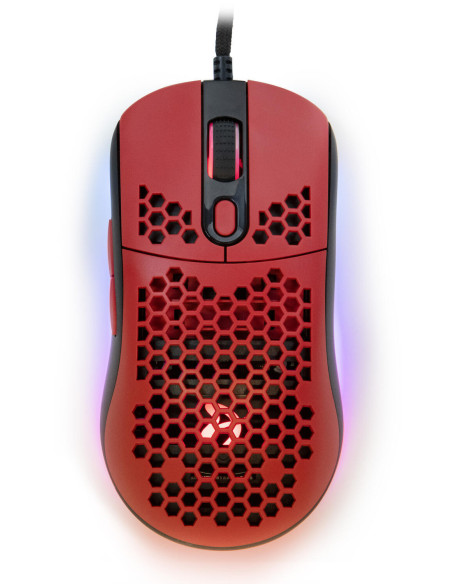 AZ-FAVO-BKRD,Mouse Optic Arozzi FAVO RGB, USB, Rosu