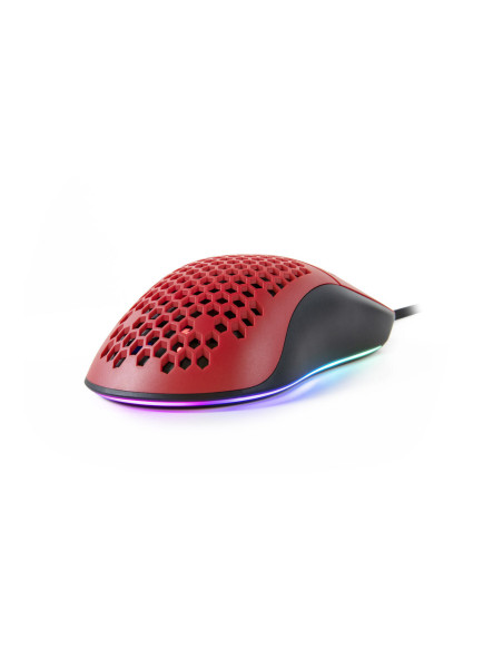 AZ-FAVO-BKRD,Mouse Optic Arozzi FAVO RGB, USB, Rosu