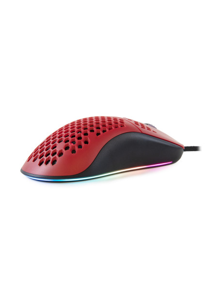 AZ-FAVO-BKRD,Mouse Optic Arozzi FAVO RGB, USB, Rosu