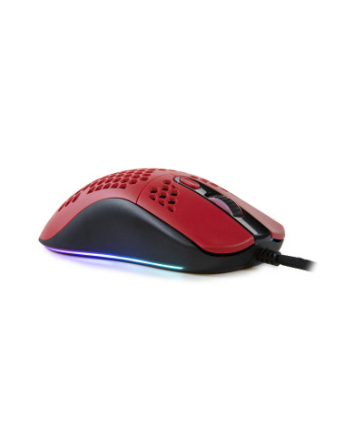 AZ-FAVO-BKRD,Mouse Optic Arozzi FAVO RGB, USB, Rosu