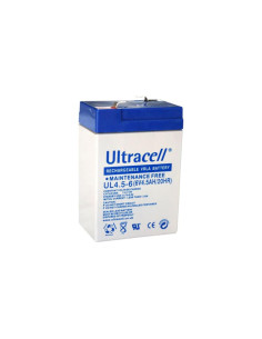 UL4.5-6,UPS- acumulatori Ultracell BATTERY 6V 4.5AH/UL4.5-6 ULTRACELL,"UL4.5-6" (timbru verde 0.5 lei)