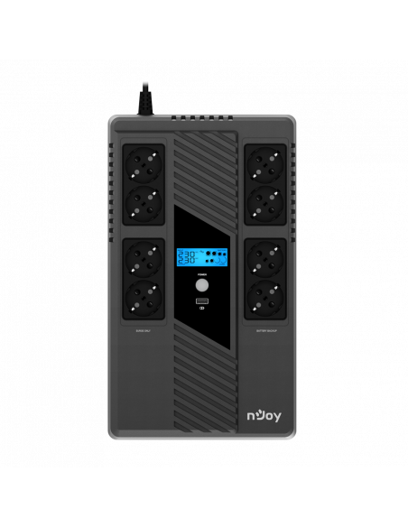 UPS nJoy Token 800 VA / 480 W Capacity 800 VA / 480