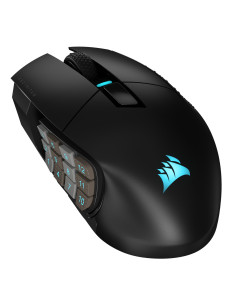 CH-9314311-EU,Mouse Optic Corsair SCIMITAR ELITE, RGB LED, USB/USB Wireless/Bluetooth, Negru 2