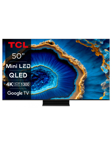 50C805,TELEVIZOARE TCL Smart TV TCL 50C805 50"-126CM (Model 202,"50C805" (timbru verde 15 lei)