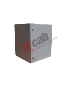 XCAB-BG13980013,Cabinet metalic de exterior 19", rack de perete, 15U 600x600 mm, IP-55, Xcab "XCAB-BG13980013"
