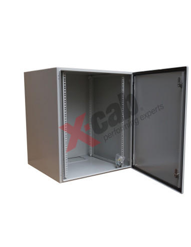 XCAB-BG13980013,Cabinet metalic de exterior 19", rack de perete, 15U 600x600 mm, IP-55, Xcab "XCAB-BG13980013"