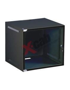 Xcab-6U45WS.9004,Cabinet metalic de perete 19", tip rack wallmount, 6U 520x450 mm, Xcab WS Negru "Xcab-6U45WS.9004"