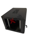 Xcab-6U45S.9004,Cabinet metalic de perete 19", tip rack wallmount, 6U 600x450 mm, Xcab Negru "Xcab-6U45S.9004"