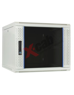 Xcab-9U60S.7035,Cabinet metalic de perete 19", tip rack wallmount, 9U 600x600 mm, Xcab S Gri "Xcab-9U60S.7035"