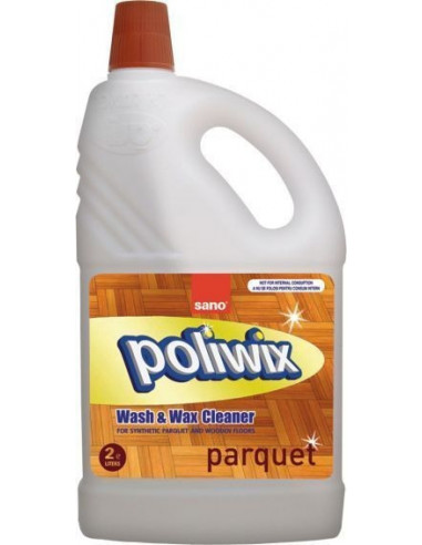 Detergent pardoseli cu ceara naturala Sano Poliwix Parquet