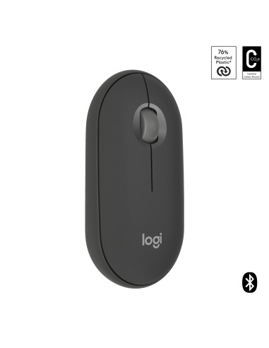 910-007015,Mouse Optic Logitech Pebble 2 M350s, USB Wireless/Bluetooth, Graphite 910-007015,Mouse Optic Logitech Pebble 2 M350s, USB Wireless/Bluetooth, Graphite