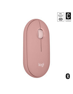 910-007014,Mouse Optic Logitech Pebble 2 M350s, USB Wireless/Bluetooth, Rose 2